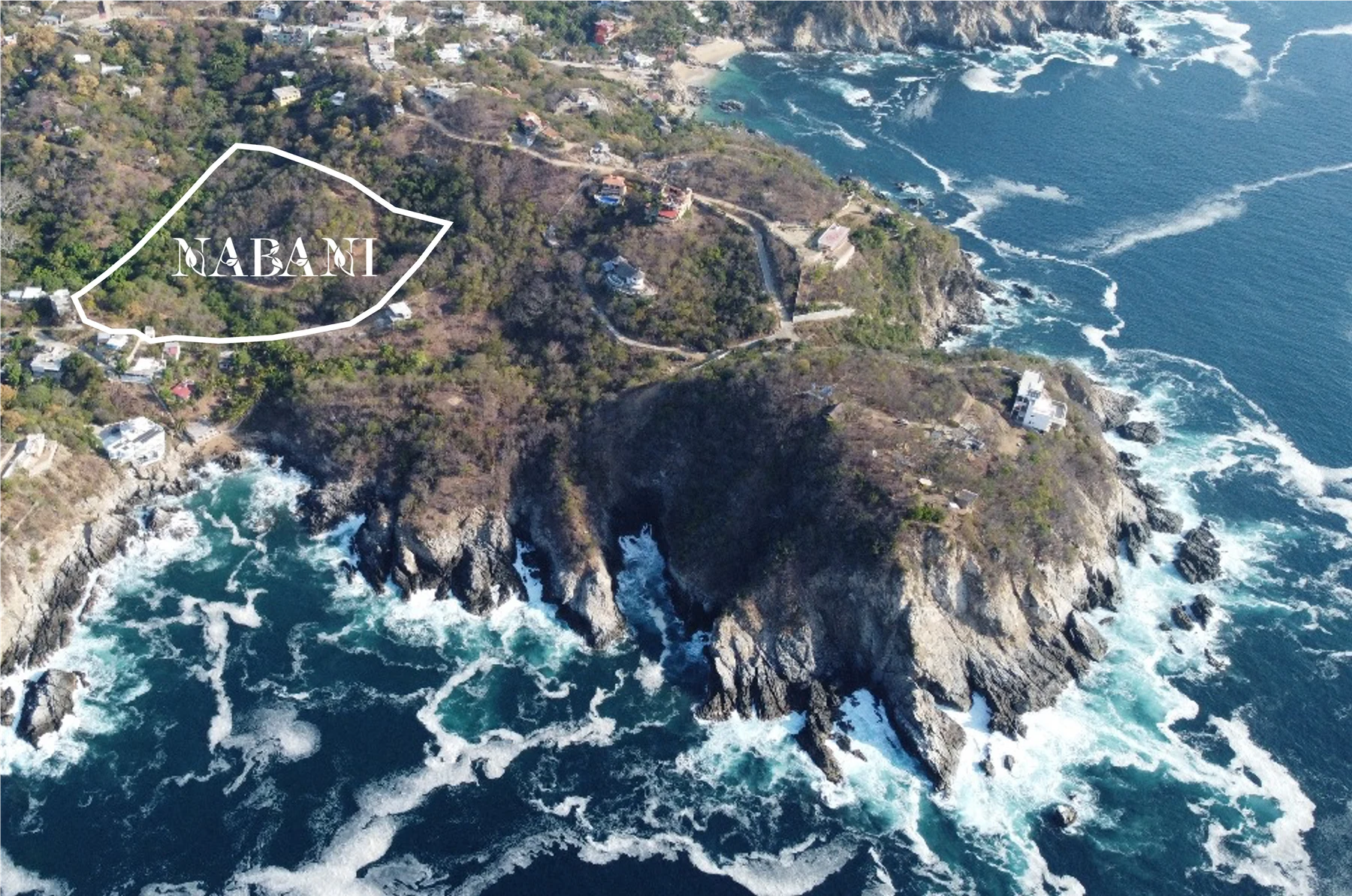 El punto de Nabani sobre el Pacífico